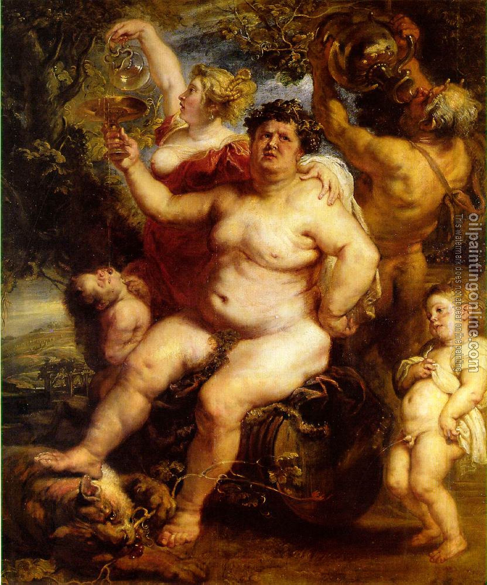 Rubens, Peter Paul - Bacchus